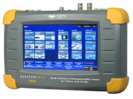 Quantum Data 780C portable video generator / video analyser
