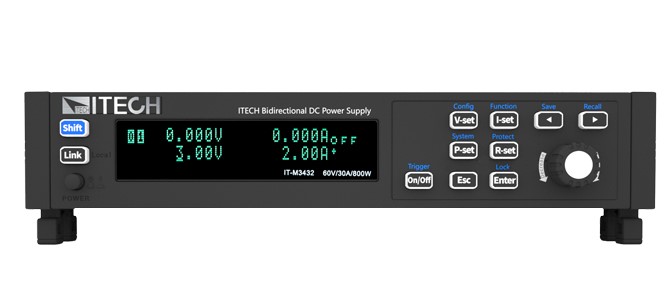 Itech IT-M3400 ultra compact bi-directional DC power supplies